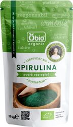 Spirulina pulbere eco 250g Obio