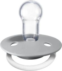 Suzeta anatomica din silicon Bibs De Lux Cloud Night 201198 Gri