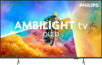 Smart 164 cm 65" 4K QLED Philips 65PQS8501 UltraHD HDR10+ - imagine 1