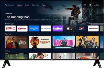 TCL QLED 40S5L, 100 cm, Smart Android TV, Full HD, Clasa F (Model 2026) - imagine 1