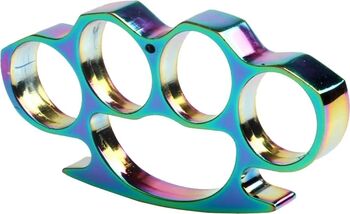 Box Rozeta Pumnal Rainbow Blast Fade Otel inoxidabil Multicolor 1 cm