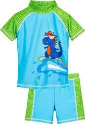 Costum de baie cu filtru UV Dino Playshoes 122-128 cm