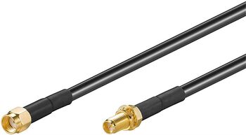 Cablu antena wireless conector SMA 3m RG58 cupru Goobay