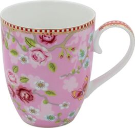 Cană porțelan Pip Studio colecția Chinese Rose pink 350ml
