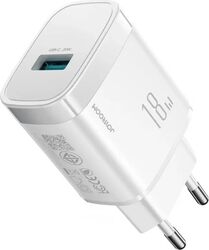 Incarcator rețea Joyroom JR-TF4 1x USB-A QC 3.0 18W alb
