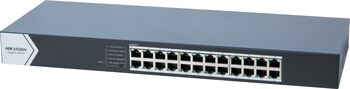 24-Port Gigabit Switch Hikvision DS-3E0524-E(C) 24 x 10/100/1000 Mbps RJ45 Port Easy Plug-and-Play Installation Rack-Mounting Rugged Metal Case