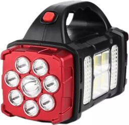 Lampa Solară Multifuncțională HB-1678 - 38W 2400mAh 4 Moduri Power Bank USB IP44