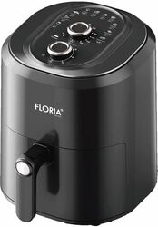 Friteuza cu aer cald Floria ZLN8009 Neagră putere 1360W Capacitate 6 Litri temperatura reglabilă