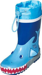 Cizme de cauciuc pentru copii Playshoes Shark 29