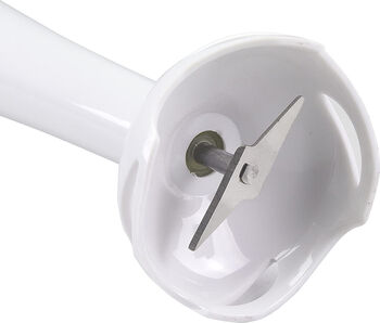 Mixer vertical Beper 400 W 2 viteze lame din oțel inoxidabil picior detașabil Alb