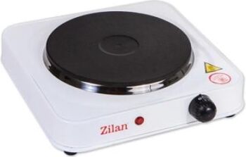 Plita electrica Zilan Alb ZLN-2173 1500 W 26 x 26 x 9.5 cm 1 arzător cu 5 trepte de reglaj