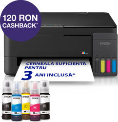 Multifunctionala Epson EcoTank L3350 InkJet CISS Color Format A4 Wi-Fi