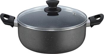 Cratiță aluminiu 28 cm 6L cu capac Zilan ZLN-2003