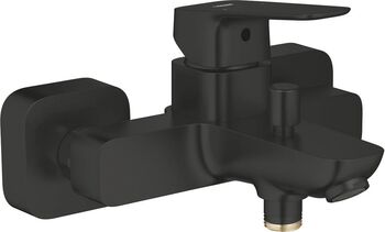 Baterie cada Grohe Cubeo 1018132430 aparentă alamă negru