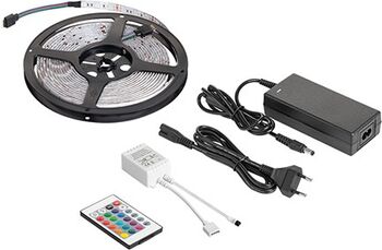 KIT BANDA LED RGB CONTROLLER SI ALIMENTATOR Rebel