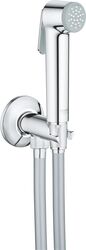 Set de dus igienic Grohe Tempesta 26358000 ventil de colț închidere automata 1 pulverizare furtun 1 m Crom