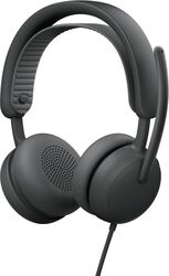 Căști Call Center Logitech Zone Wired 2 USB-C/A Microfon cu anulare zgomot (Negru)