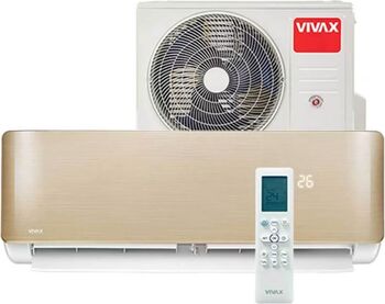 Aparat de aer condiționat Vivax R-Design ACP-09CH25AERI+ Gold 9000 BTU Inverter Auriu Wi-Fi Autocurățare Mod Ventilație Auto