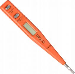 TEST ELECTRONIC DE TENSIUNE 5IN1 de INDUCȚIE Orno Portocaliu