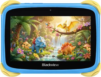 7" Blackview LINK Mini Kids 32GB 3GB RAM Rockchip RK3562 Quad Core, Wi-Fi BT Android 16, Brave Blue - imagine 1