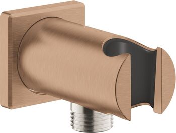 Cot ieșire dus Grohe Rainshower SoftSquare 1/2'' x 1/2'' suport para mat cupru 26659DL0