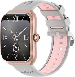 Ceas inteligent Colmi P86 1.93 inch Amoled Android/iOS Moduri sport(Rose Gold)