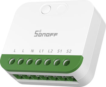 Sonoff MINI-2GS Matter mini-comutator cu două canale
