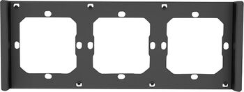Cadru pentru comutator M5 80 triplu de 3 ori Sonoff M5-3C-80-F (grafit/negru)