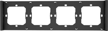 Cadru pentru comutator M5 80 cvadruplu de 4 ori Sonoff M5-4C-80-F (grafit/negru)