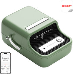 Imprimanta portabilă de etichete Niimbot B21 Pro (verde)