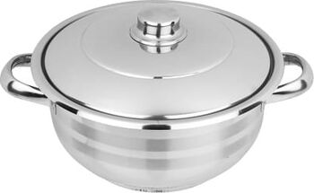 Oală inox cu capac ZLN-7246 COCINERA diametru 22 cm capacitate 3 L