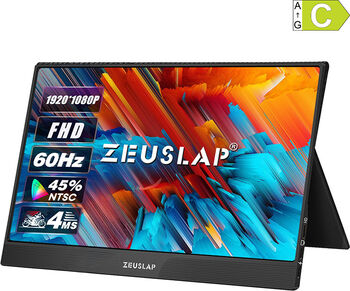 portabil touchscreen Zeuslap 15.6" IPS - imagine 1