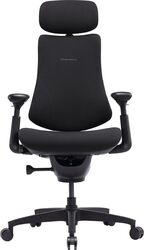 Scaun ergonomic LiberNovo Omni SE de 48 cm (negru)