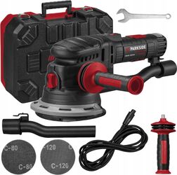 Aparat de slefuit excentric PARKSIDE PERFORMANCE® cu disc comutabil cu actionare directa 750W 150mm negru cu valiza