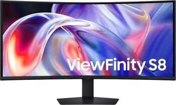 gaming curbat Samsung 40" 144Hz VA 4ms ViewFinity S8 S85TH UWUHD Thunderbolt HDR FreeSync Premium - imagine 1