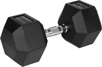 GANTERA DUMBBELL HEX FONTA CAUCIUCATĂ 22.5KG Rebel ACTI