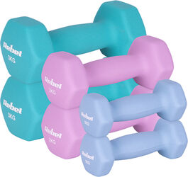 GANTERA FONTA ÎNVELIȘ NEOPREN HEX SET 6 BUC 12KG Rebel