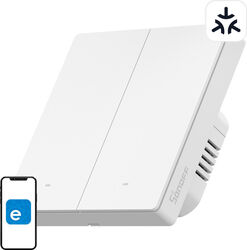 Comutator de perete Sonoff M5-2C-86W inteligent Matter (2 canale)