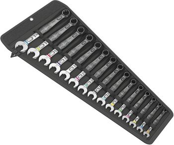 Set de 15 chei combinate fixe-inelare 5.5-19mm Wera 6003 Joker 15