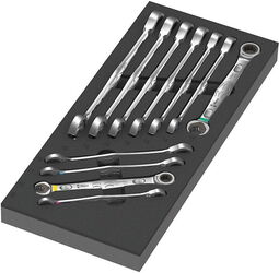 Wera Set de 11 chei combinate Joker 6000, inserție de spumă