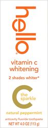 Pasta de dinti Hello Vitamin C Albire fără SLS Fără peroxid Protecție zilnică 113 g
