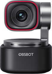 Camera web Obsbot Tiny 3 PTZR 4K Control AI (Negru)
