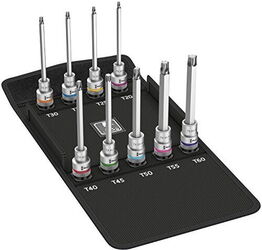 Wera Zyklop 8767 C TORX HF 3 Torx wrench set 1/2'' - 9-pieces - 05004212001