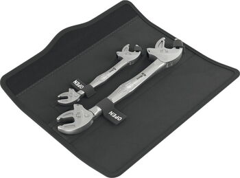 Wera 6006 Joker 2 Set 1 Self-adjusting double open-end wrench, 2-piece wrench