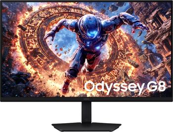 LED Samsung Odyssey G8 G80HS LS32HG802ESXEN, 32", 6K, 165/330Hz, 1ms, Black