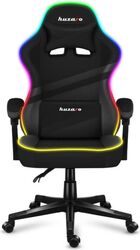 Scaun Gaming Huzaro Force 4.4 iluminare RGB reglabil (Negru)