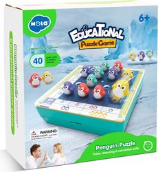 Joc interactiv puzzle pinguini — imaginea 2