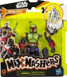 Star Wars Mix Mashers Set Figurina Boba Fett 12cm Și Accesorii