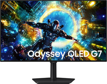 LED Samsung Gaming Odyssey G7 G73SH LS32HG730SUXEN 32 inch UHD / FHD QD-OLED 0.03 ms Dual mode 165 Hz / 330 Hz HDR FreeSync