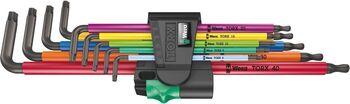 Wera angle key set 967/9 TX XL Multicolour 1 - screwdriver